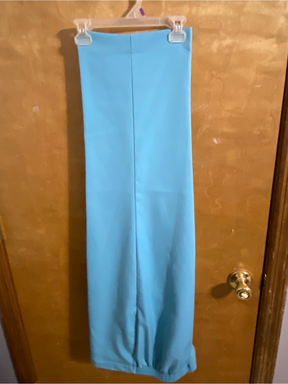 Alfred Dunner Sky Blue Wide-Leg Trousers